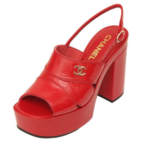 chanel red patent shoes|Chanel shoes price list.